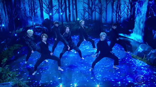 BTS Performed Barefoot on <i>The</i> <i>Late Late Show</i>, Bless Them
